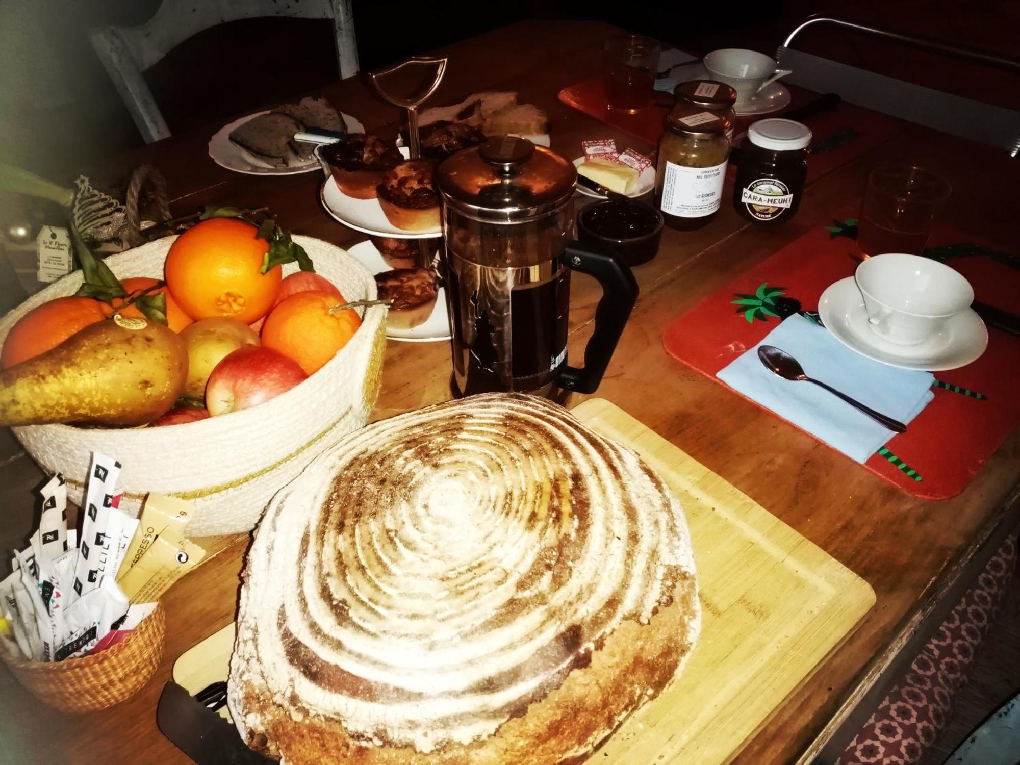 La Campagne Au Bord De La Mer, Chambre Chez L'Habitant Champeaux Exteriör bild
